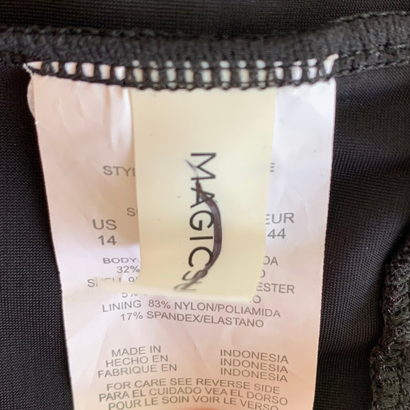 Magicsuit NWT Swim Romper Women's Sz 14 Mila Poolside Slimming Shaper Soft Cups - Picture 7 of 9